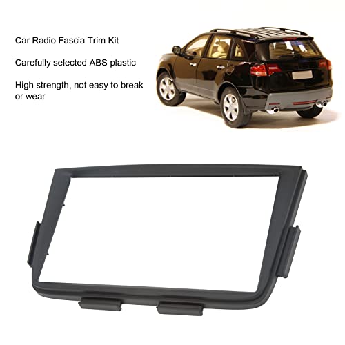 Kit façade autoradio double DIN pour MDX 2001-2006 châssis plastique ABS