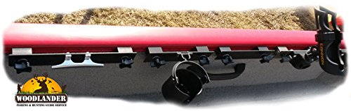 Woodlander Outdoors 2X Rod Holder For Lund Boat Sport Trak Gunnel System - With Cannon Rod Holder Installed #TOP6