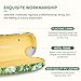 molshine Hard Shell Sunglasses Case, Classic Large Glasses Case for Sunglass, Eyeglasses with Cleaning Cloth (Yellow Daisy)
