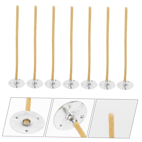 100 mechas para velas preenceradas de fibra natural NUOBESTY miniatura 3