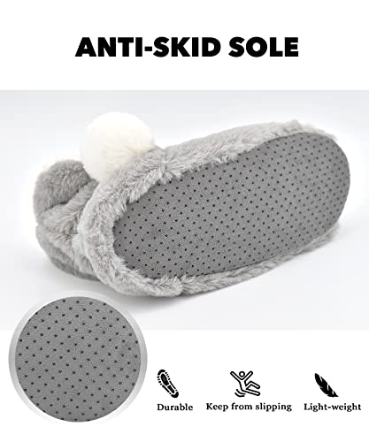 Image of Panda Bros Women's Bootie Slipper Socks, Non-Slip Gripper House Socks