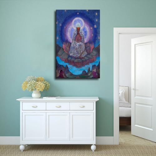 Impression sur toile de Nicholas Roerich : une décoration murale d'exception - 4