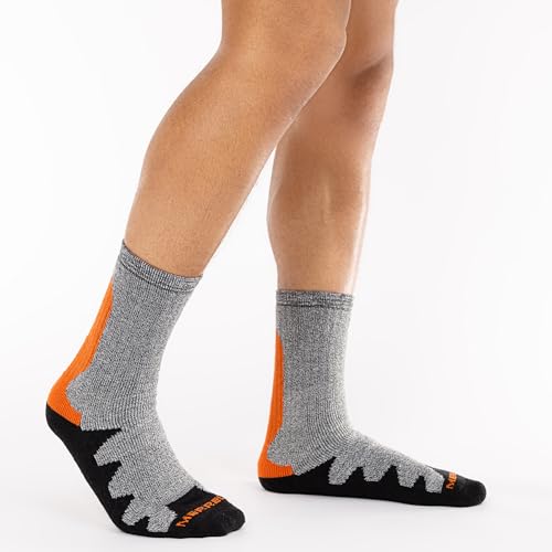 Merrell Men's and Women's Moab Thermo Wool Crew Socks-1 Pair Pack-Rugged Warm Comfort4