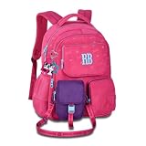 Mochila de Costas Rebecca Bonbon Urban Mix 2 em 1 RB26223 Grande Com Bolsinha Removível (Rosa)