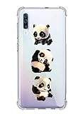🐼MATERIAL DE TPU DURADERO : La funda protectora del Samsung Galaxy A2 Core está hecha de material de TPU duradero, que es suave, flexible, no se daña fácilmente y no se deforma fácilmente. Tiene buenas funciones a prueba de golpes, antiarañazos y antideslizantes.