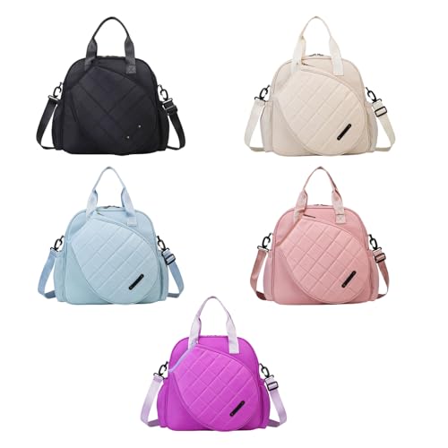 Bolsa deportiva para raquetas con múltiples compartimentos que soluciona el desorden 7