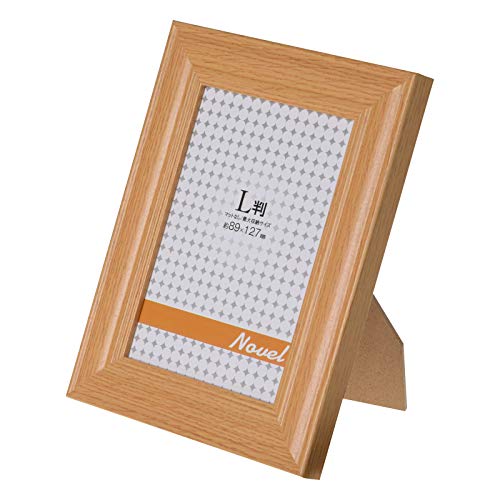 エツミ フォトフレーム10枚セット Novel-ノベル-"小説" L判用(3.5×5in) PS ナチュラル VE-5576-10