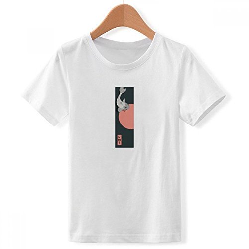T-Shirt Motif Poisson Tradition Chinoise Cadeau Idéal Garçon X-Grand
