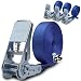 BB Sport Spanngurt mit Ratsche 4er Set TV 6 m 25 mm Zurrgurt 800 kg