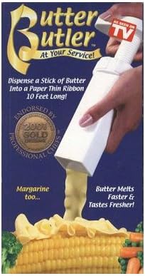 Butter Butler - one twist dispenses a thin ribbon of butter for all your needs!