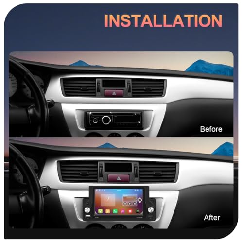 Autorradio MP5 1DIN de 5,9 Pulgadas con Carplay Inalámbrico contra Retardos 4