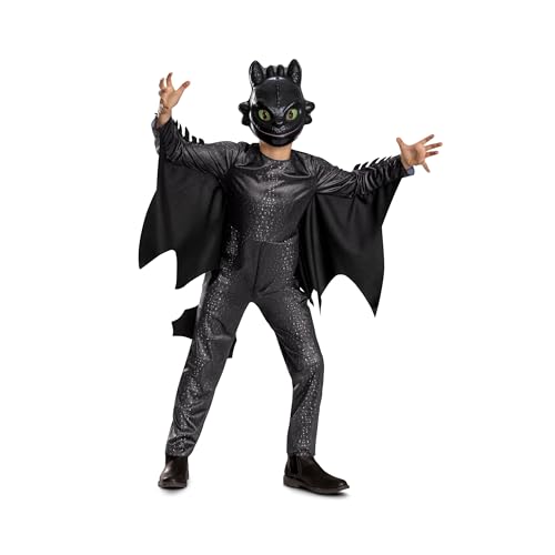 Disguise How to Train Your Dragon Toothless Costume, Official Hiccup Costume Outfit