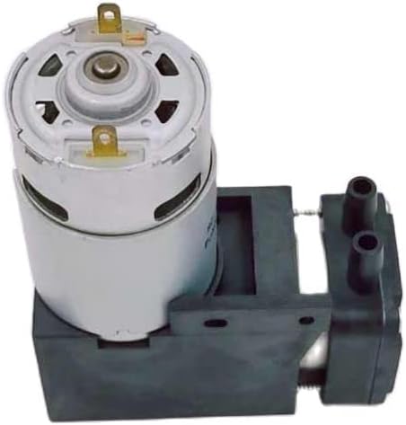 38L/M flow 5bar pressure oil-free mini air vacuum piston pump with brush DC 12V, 24V motor(12V)