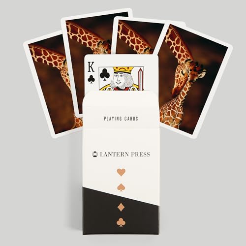 Baraja Póker Giraffe and Calf 52 Cartas miniatura 6
