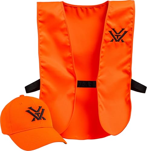 Vortex Youth Blaze Orange Hunting Vest & Hat Combo