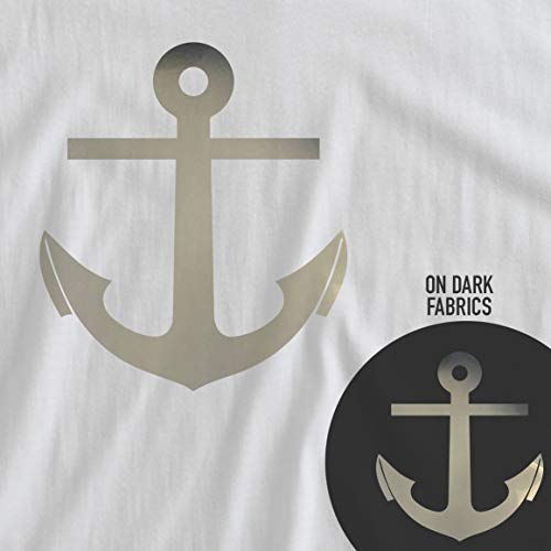 Siser Easyweed Heat Transfer Vinyl 11.8" X 5Ft Roll (Silver) - Compatible With Siser Romeo/Juliet & Other Professional Or Craft Cutters - Layerable - Cpsia Certified #TOP4