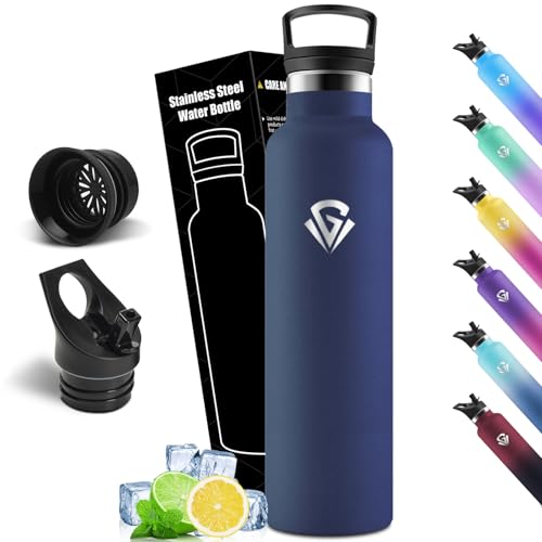 Mulbijeo Borraccia Termica 1 Litro, Senza BPA, Borraccia Termica, Sottovuoto