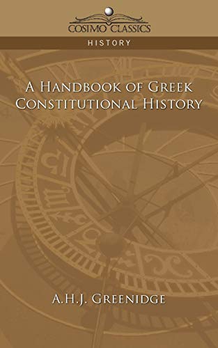 A Handbook of Greek Constitutional History