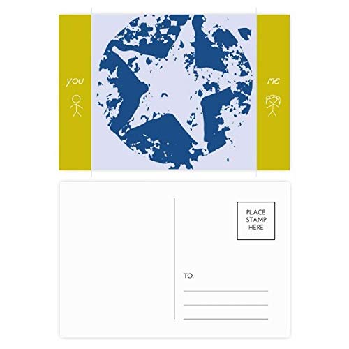 Jeu de cartes postales ami pour ne plus manquer de cartes de remerciement - 20 pièces étoile