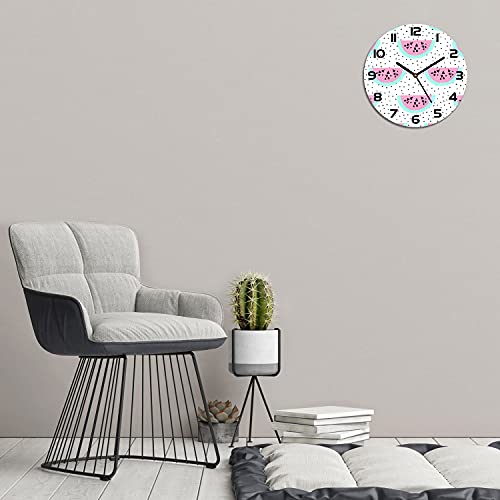 Horloge murale en verre Coloray : la solution pour égayer vos murs ternes - 5