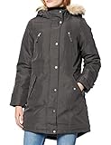 Vero Moda Vmexpeditiontrack Aw21 3/4 Parka Ga Chaqueta, Asfalto, S para Mujer