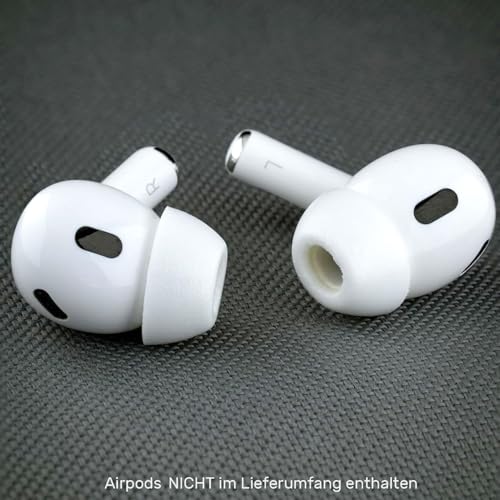 Bouchons d'oreilles Comply TrueGrip MAX pour Pods Pro 3 embouts mousse taille L blancs Keepdrum