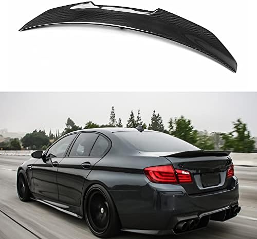 Carbon Fiber Rear Trunk Spoiler Wing 5 Series F10 4D Sedan & F10 M5 2010-2016