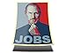 Produktbild GREAT ART Red and Blue Poster  Steve Jobs mit Schriftzug Jobs  A1 84,1 x 59,4 cm  Portrait Wandposter Steve Jobs Gründer von Apple, Rotblaues Wandbild Illustration Wand Deko