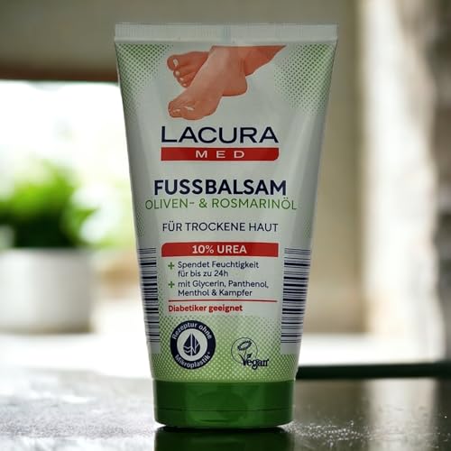 Ombia Med Lacura Med Fußbalsam 10% Urea mit Menthol und Kampfer 150ml