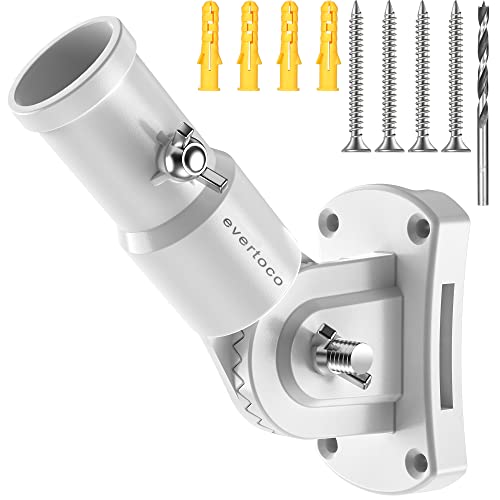 Heavy Duty T304 Stainless Steel Flag Pole Bracket (1" Pole) | 180° Adjustable