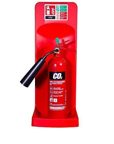 Commander Single Fire Extinguisher Stand Red