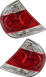 For Toyota Camry Le / Xle Model Outer Tail Light 2005 2006 Driver and Passenger Side Taillamp Assembly Replacement