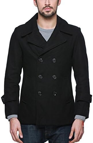 Match Men's Pea Coat