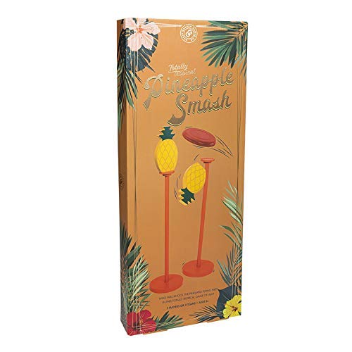 Pineapple Smash - A Totally Tropical Themed Version of The Classic Knockoff Toss Frisbee Game / Bottle Bash Game (Polish Horseshoes)