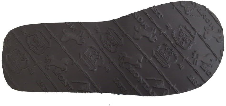 Montana West Patent Leather Rhinestone Flip Flops - Coffee 10