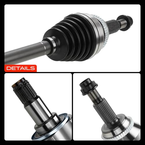 A-Premium Pair (2) Front CV Axle Shaft Assembly Compatible with Toyota Sienna 2004 2005 2006 2007 2008 2009 2010 3.3L 3.5L, FWD Only, Driver and Passenger Side by A-Premium - Used condition - Image 9