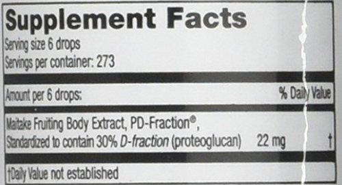 Maitake Products Maitake D Fraction Pro 4X - 60 Ml #TOP2