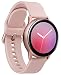 Produktbild Samsung Galaxy Watch Active2, Fitnesstracker aus Aluminium, großes Display, ausdauernder Akku, wassergeschützt, 40 mm, Bluetooth, Gold