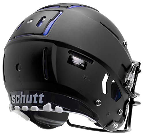 Schutt Sports F7 Lx1 Youth Football Helmet, Facemask Not Included, Matte Black, Large #TOP1