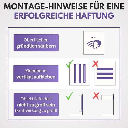 Filzada® 4 Meter Starkes Doppelseitiges Klebeband Extra Stark Transparent - 20x1 mm Nano Tape - Klebeband Doppelseitig Extra Stark Multifunktional - Spurloses Nanotape - Nanoklebeband