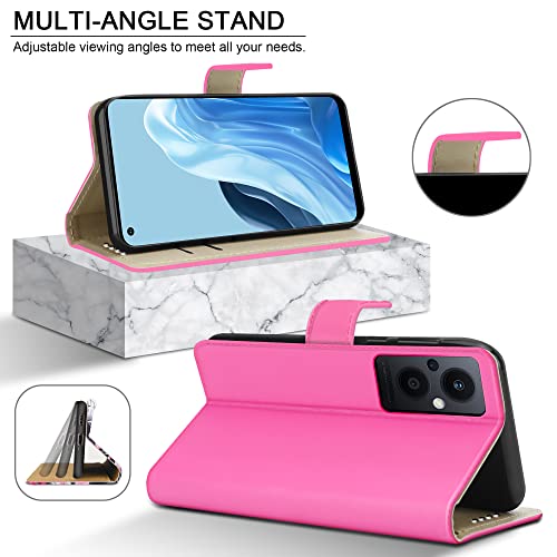 PIXFAB For Oppo Reno 8 Lite 5G Leather Phone Case, Magnetic Closure Full Protection Book Folio Design - Image 3