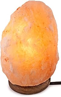 Natural Himalayan Pink Salt Lamp with Bulb & Cord