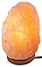 Crystal Decor 6" to 14" Inch Dimmable Hand Crafted Natural Himalayan Salt Lamp On Wooden Base - 6 to 7 inches