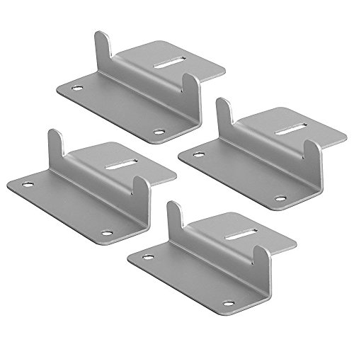 Acopower Solar Panel Mounting Z Bracket - Set Of 4 For Rv Boat Off Gird Installation,Sliver,Hy-Z1-M #TOP1
