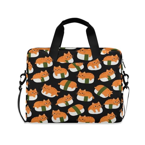 Funda portátil para laptop 15.6 pulg con asa y correa miniatura 1