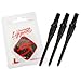 Lstyle Dart Tips: No.5 Premium Lippoint - for No.5 Thread Only - Plastic Soft Dart Points - Black
