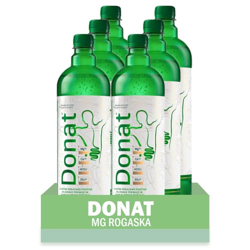 6x1L Rogaska Donat Mg Natürliches Mineralwasser