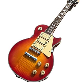 AMINIY Guitare électrique String Acoustique String Col d’érable Panneau en Acajou avec Pick-up Tiger Maple Haut Guitare… - Les Beatles, Paul McCartney, John Lennon, RIngo Starr, George Harrison