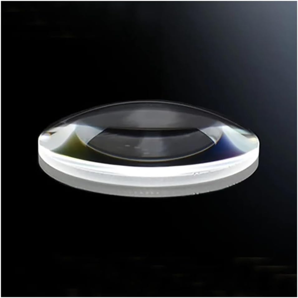 Prisms & Kaleidoscopes K9 Optical Hemisphere Convex Lens with Antireflection Film LED Condensing Lens Science Classroom Optics Kits (Size : D52mmF80mmT2.4mm)