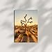 Summit Designs Joshua Tree Wall Art Print 11x14 - Desert Sunset Photography Golden Hour Landscape - Unframed Southwest Boho Bedroom Living Room California Decor